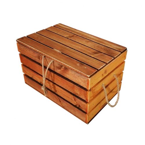 Wooden shoe box