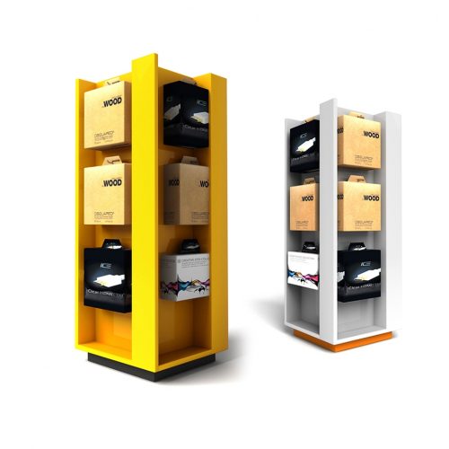 Retail product display stands