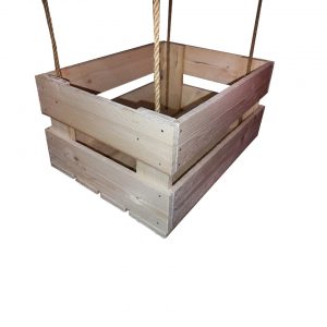 Hanged Wooden Crates Set