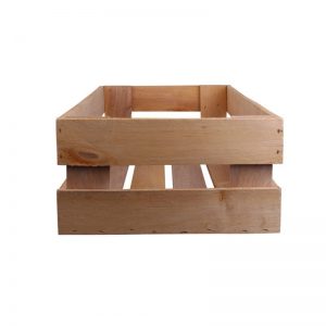L Fruit – Medium large wooden crate