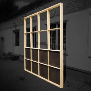 Modular wooden frames