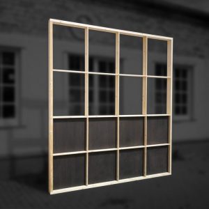 Modular wooden frames