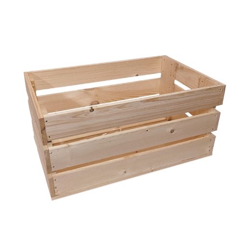 Wooden furniture crate L size DIY