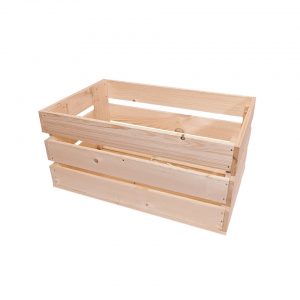L Furniture – Medium large size wooden crate