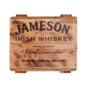 Jameson wooden crate