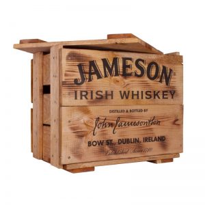 Jameson wooden crate