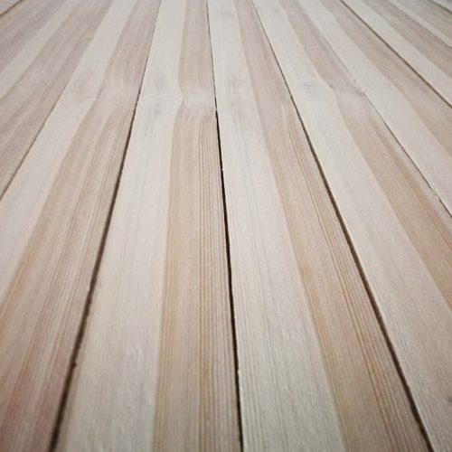 Pine tree boards for eco interior