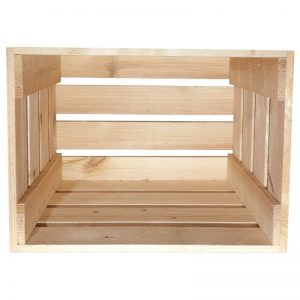 M-furniture –vidēja izmēra koka kaste mēbelēm