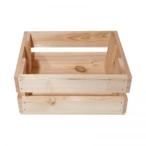 S Fruit – Small size wooden crate