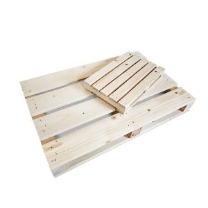 Decorative pallets from wooden leftovers