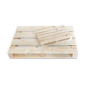 Decorative pallets from wooden leftovers