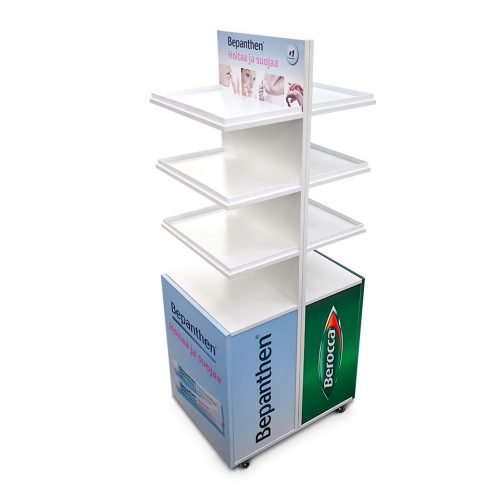Display stand for medical supplies
