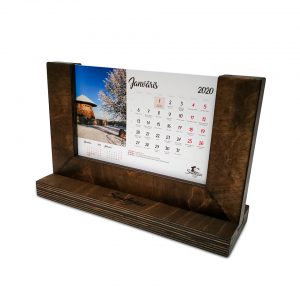 Wooden calendar
