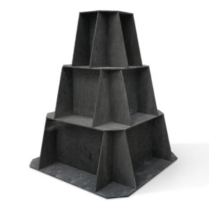 Pyramid product display stand