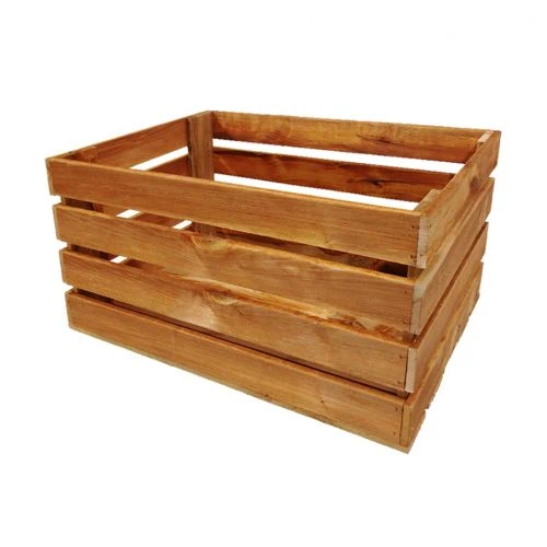 WOODEN CRATES AND BOXES