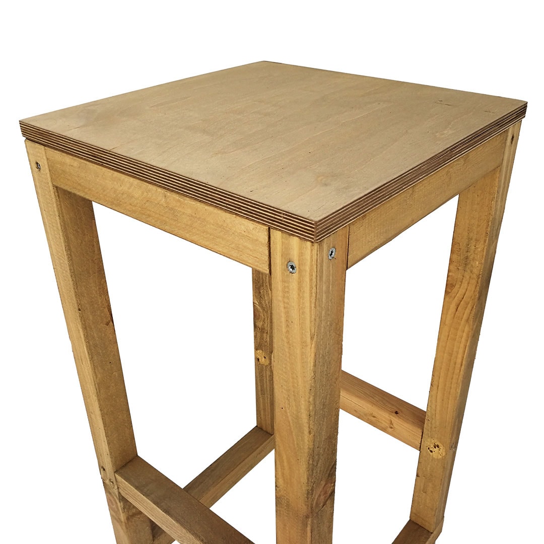 Wooden bar stools
